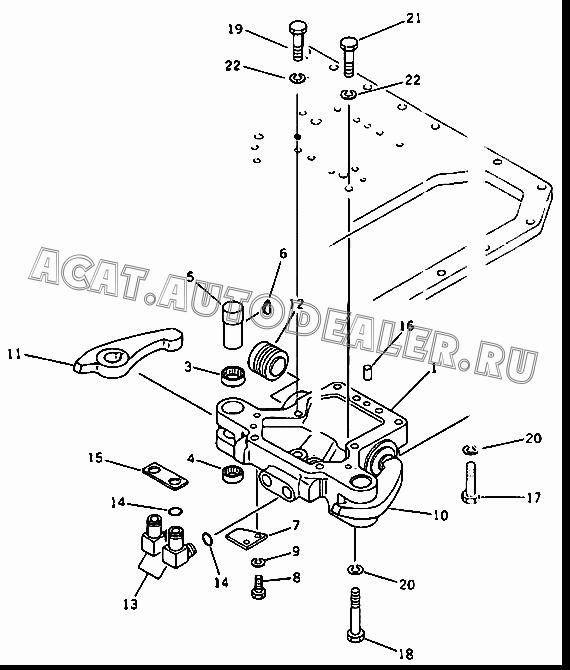 Key 04010-00522 для Shantui SD13