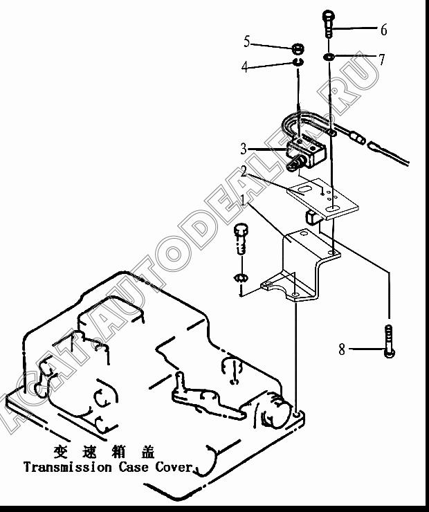 Plate 10Y-07-11000 для Shantui SD13