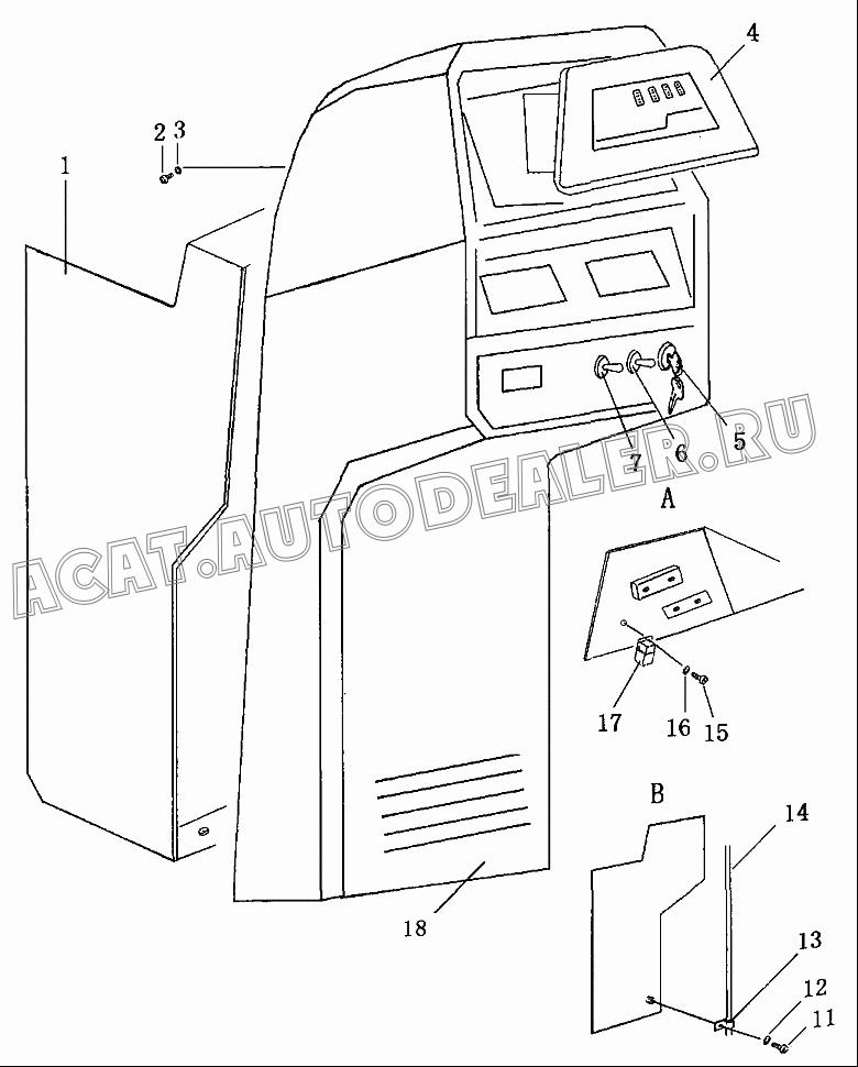 Реле D2660-02000 для Shantui SD22