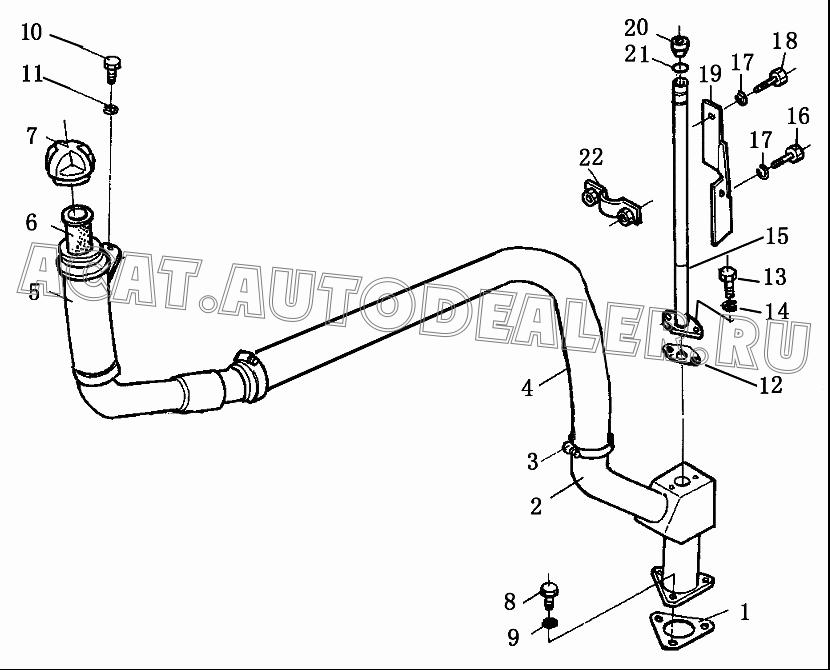 Hose 171-30-00001 для Shantui SD32