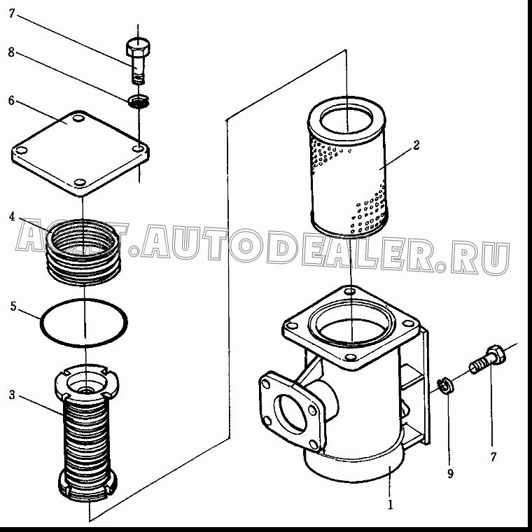 Box body 175-49-22281 для Shantui SD32