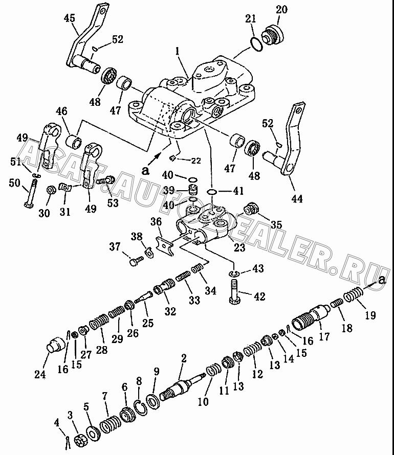 Control lever 195-40-11610 для Shantui SD32