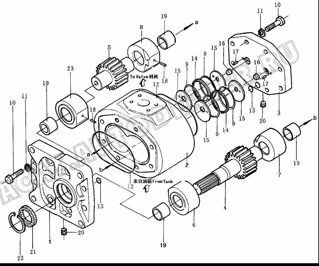 Retainer 04065-06525 для Shantui SD32