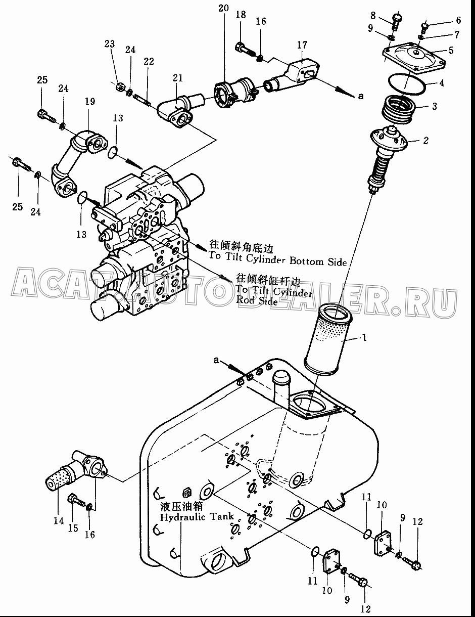 O-ring 07000-12010 для Shantui SD32