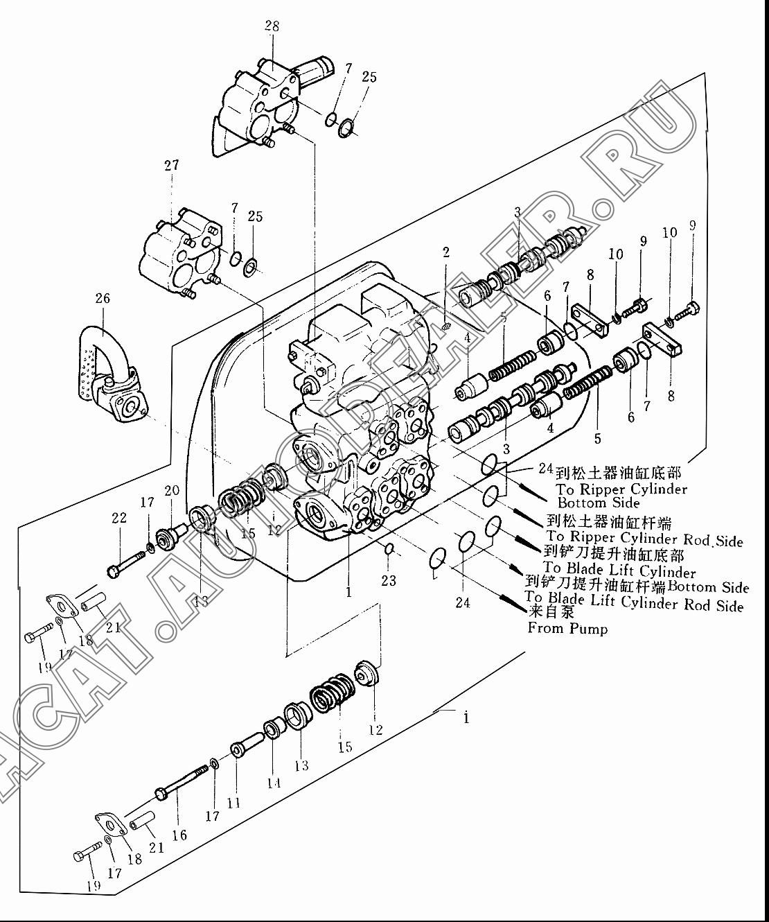 Spring 701-53-31130 для Shantui SD32