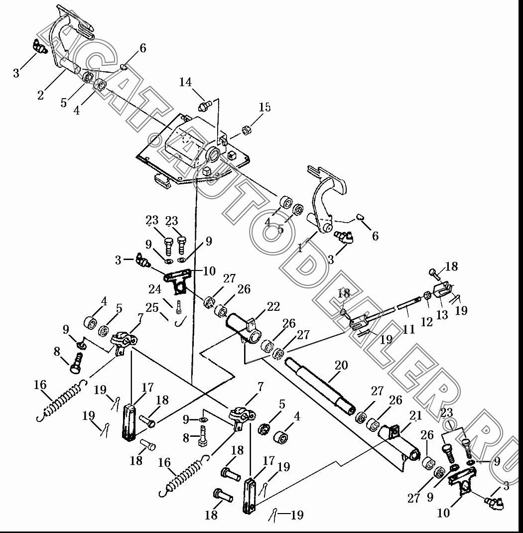 Key 04010-11032 для Shantui SD32