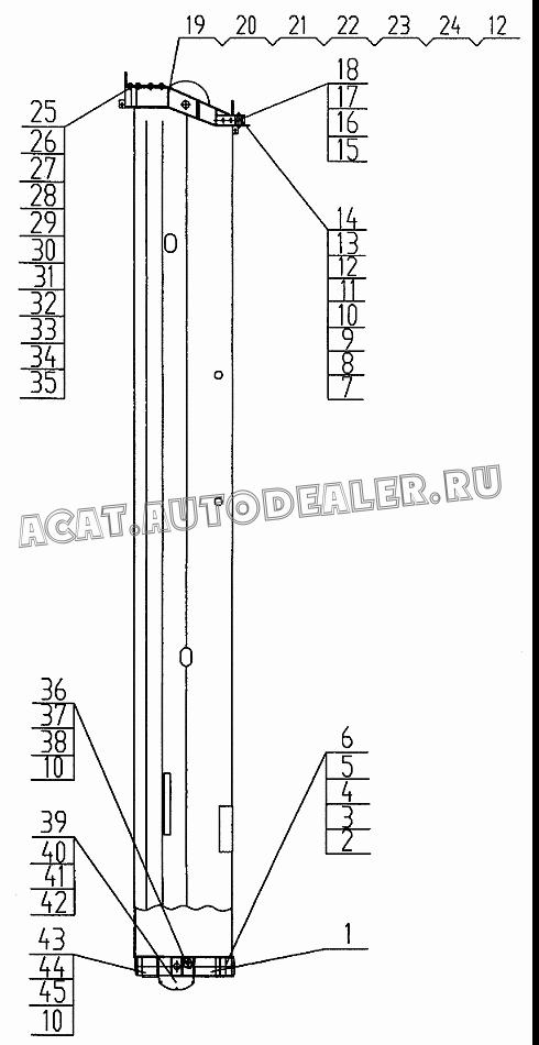 Shaft QY25K.02II.3-14 для XCMG QY25K