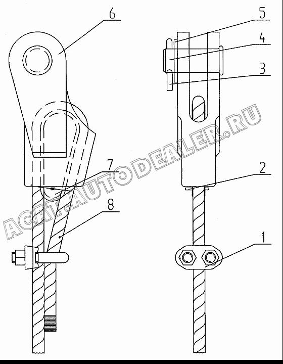 Clamp 14 10910048 для XCMG QY25K