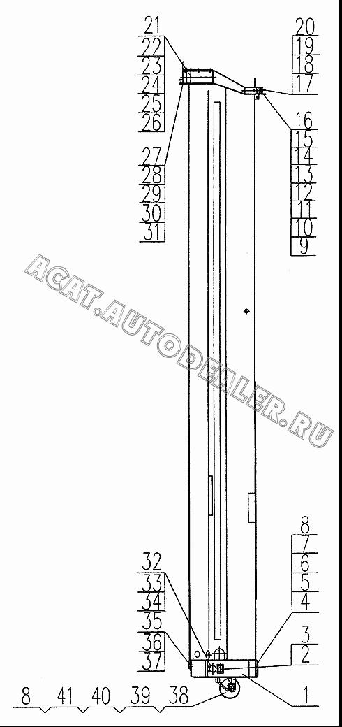 Mat QY50K.02II.3-5 для XCMG QY50K