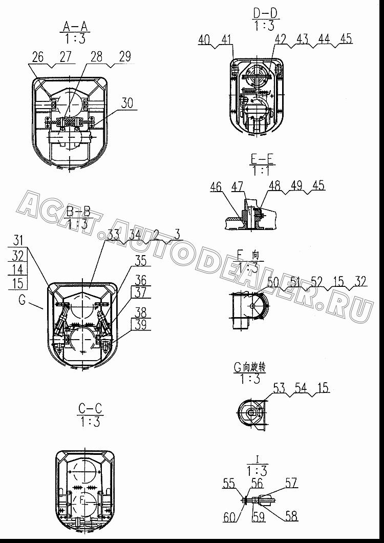 Mat QY50K.02II.6-17 для XCMG QY50K