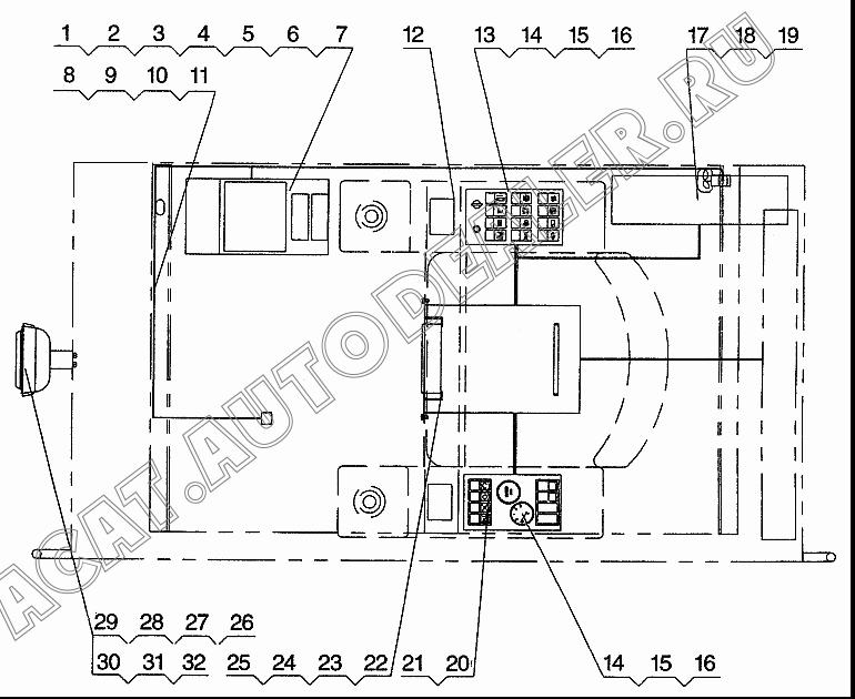 Contol boxassembly QY65K.11.1.2 для XCMG QY65K