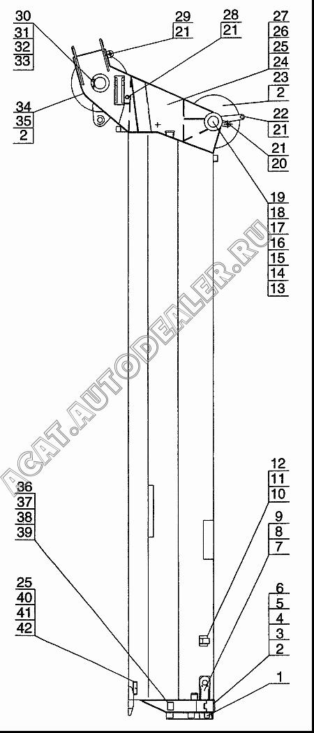 Sleeve QY65K.02II.5.5-5 для XCMG QY65K