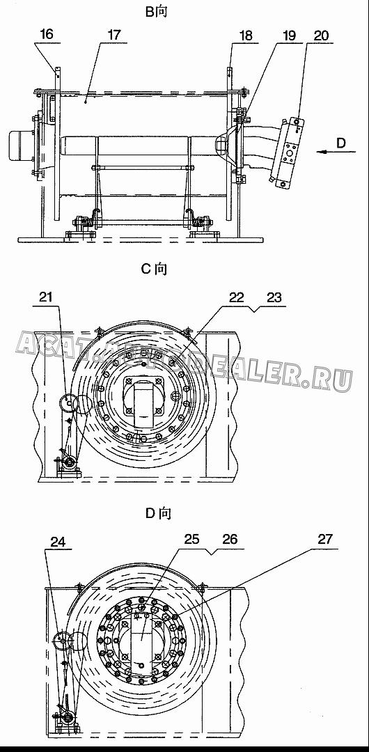 Protecting plate QY65K.08.4 для XCMG QY65K