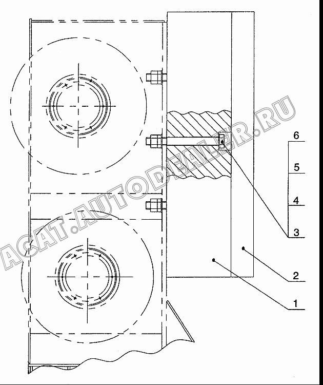 Base balance QY65K.20II.1 для XCMG QY65K