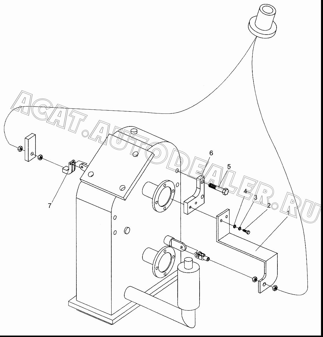 Скоба WZ30.5-1 для XCMG WZ30-25