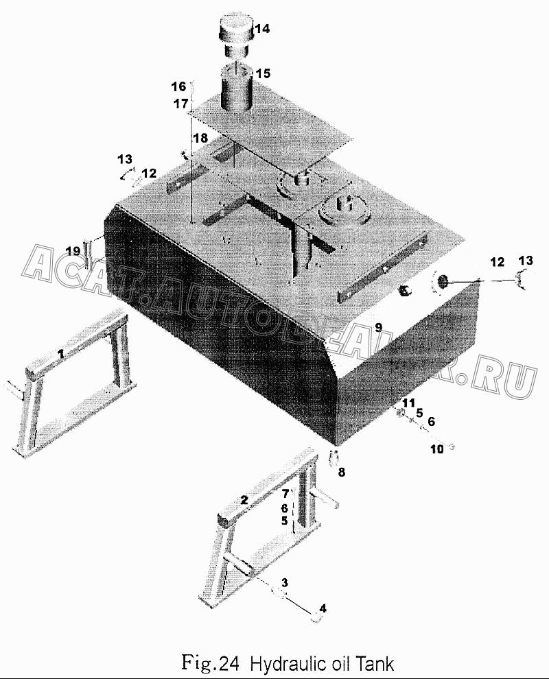 Left Bracket 39E141 для XCMG XSM218, XSM220