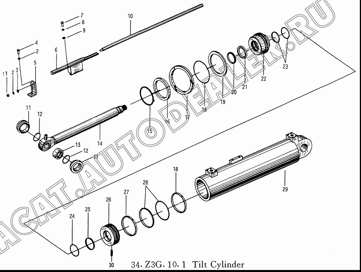 U-Ring RUJ200800-Z94 для XCMG ZL30G