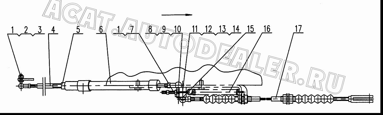 Ball gemel 10520004 для XCMG XZ16K-XZ50K