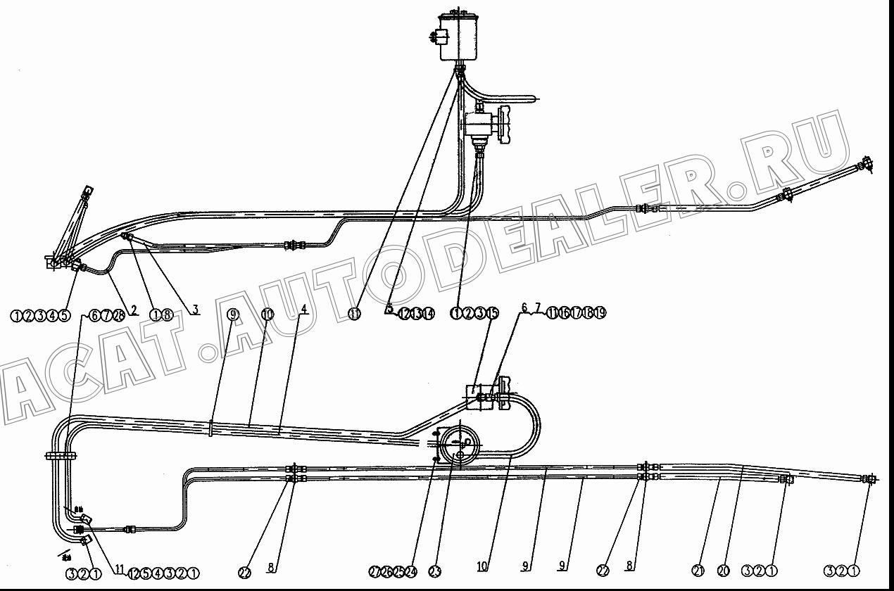 Rubber hose connector 10120511 для XCMG XZ16K-XZ50K