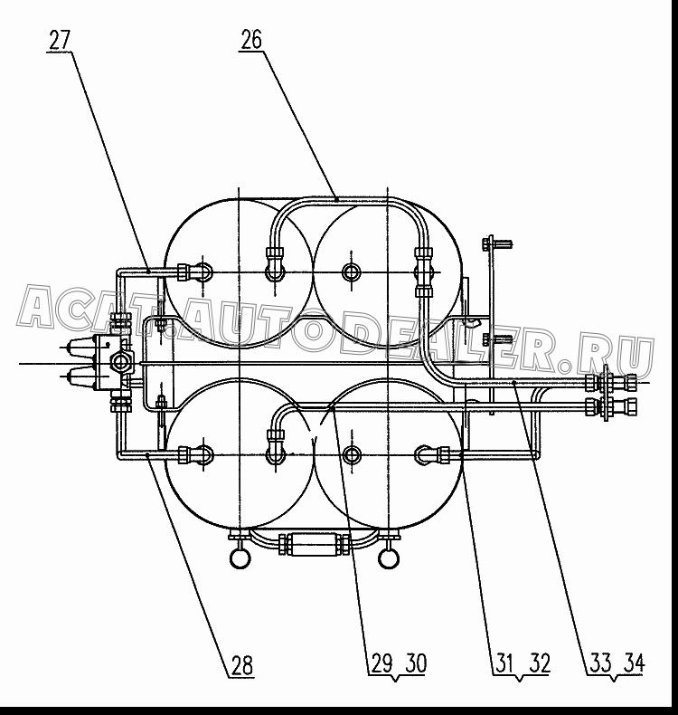 Steel pipe XZ35K.39-6 для XCMG XZ16K-XZ50K