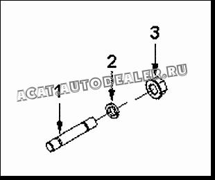 Палец 16Z02-01031 для Cummins ISLe310-30