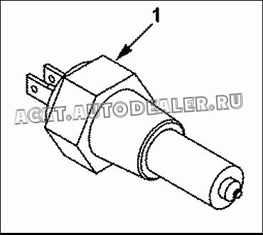 Датчик температуры C3967250 для Cummins ISLe310-30