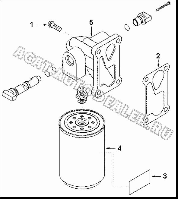 Уплотнитель предохранителя от коррозии C3937367 для Cummins ISLe310-30