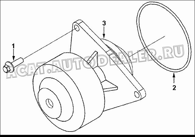 Кольцевая уплотнительная прокладка C3940386 для Cummins ISLe310-30