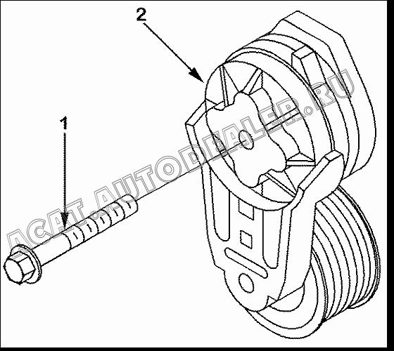 Натяжное устройство для ремня C3936213 для Cummins ISLe310-30