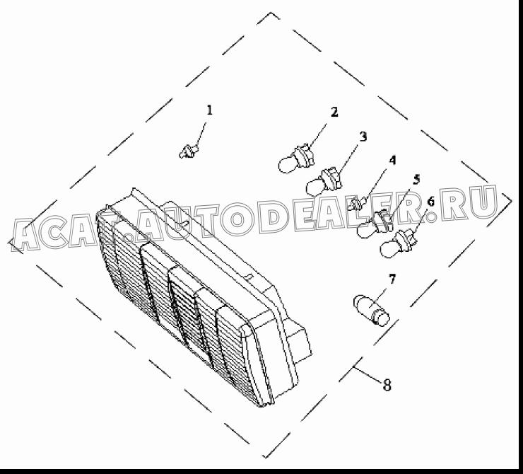 Лампа R5W для FAW CA3252