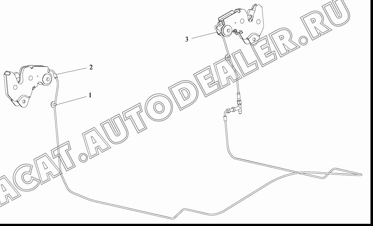 Хомут пластиковый в сборе 3724115-270 для FAW CA4180