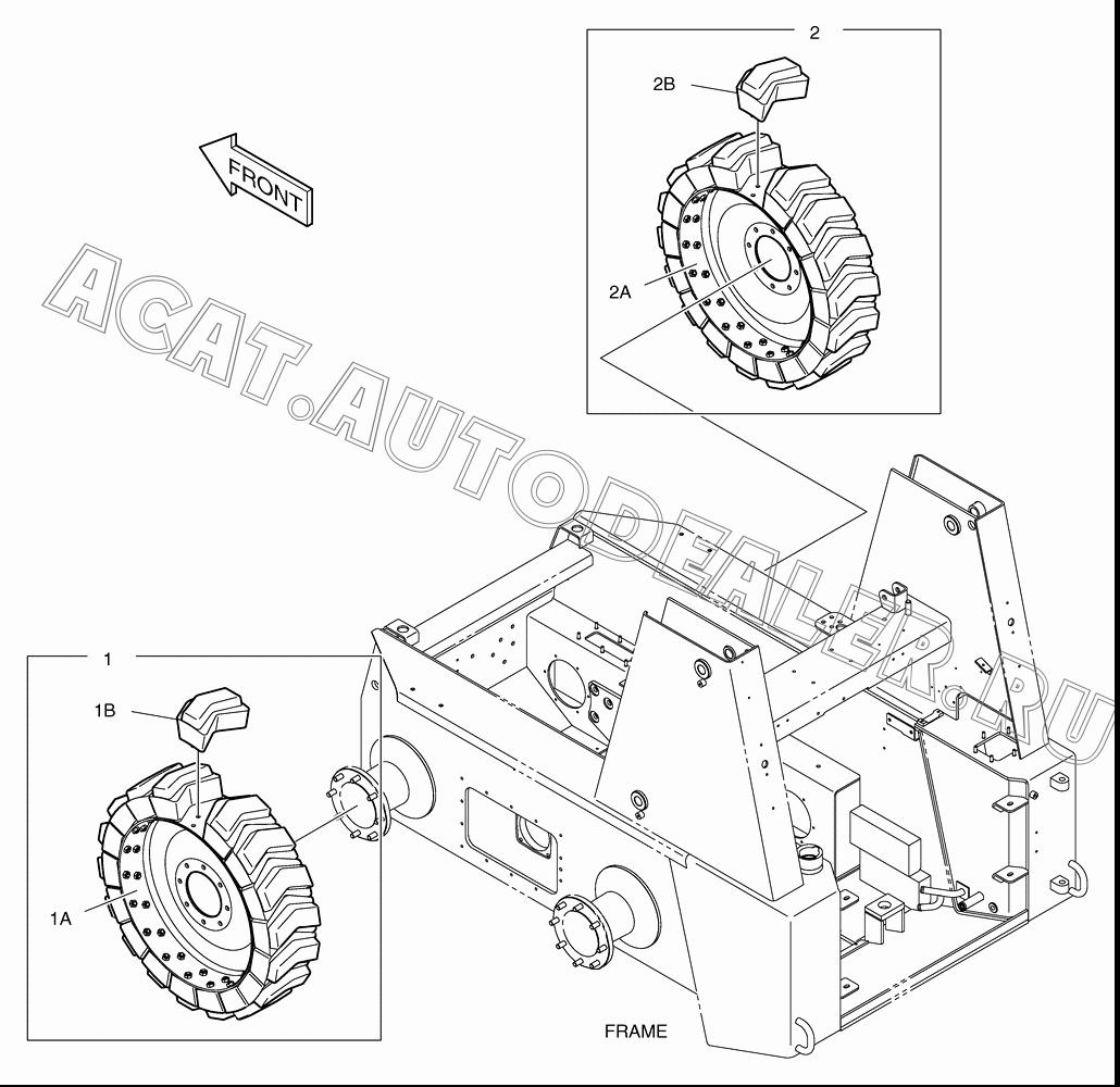 TIRE;7.50X15 K1023014 для Doosan 430 Plus