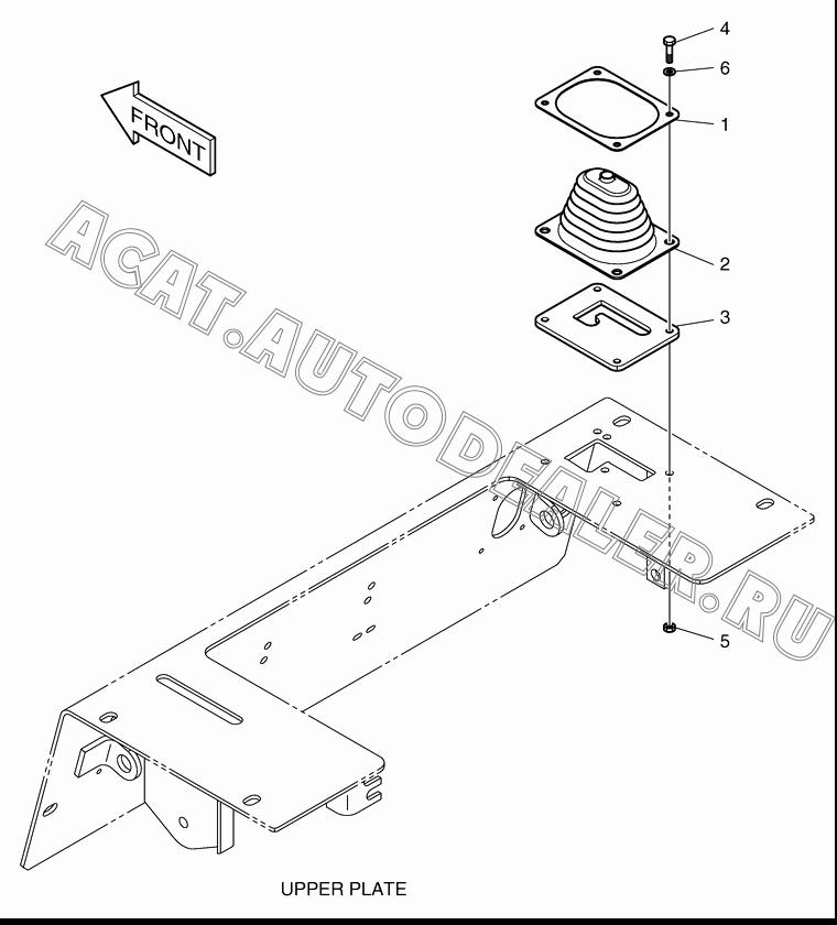 PLATE K1020319 для Doosan 430 Plus