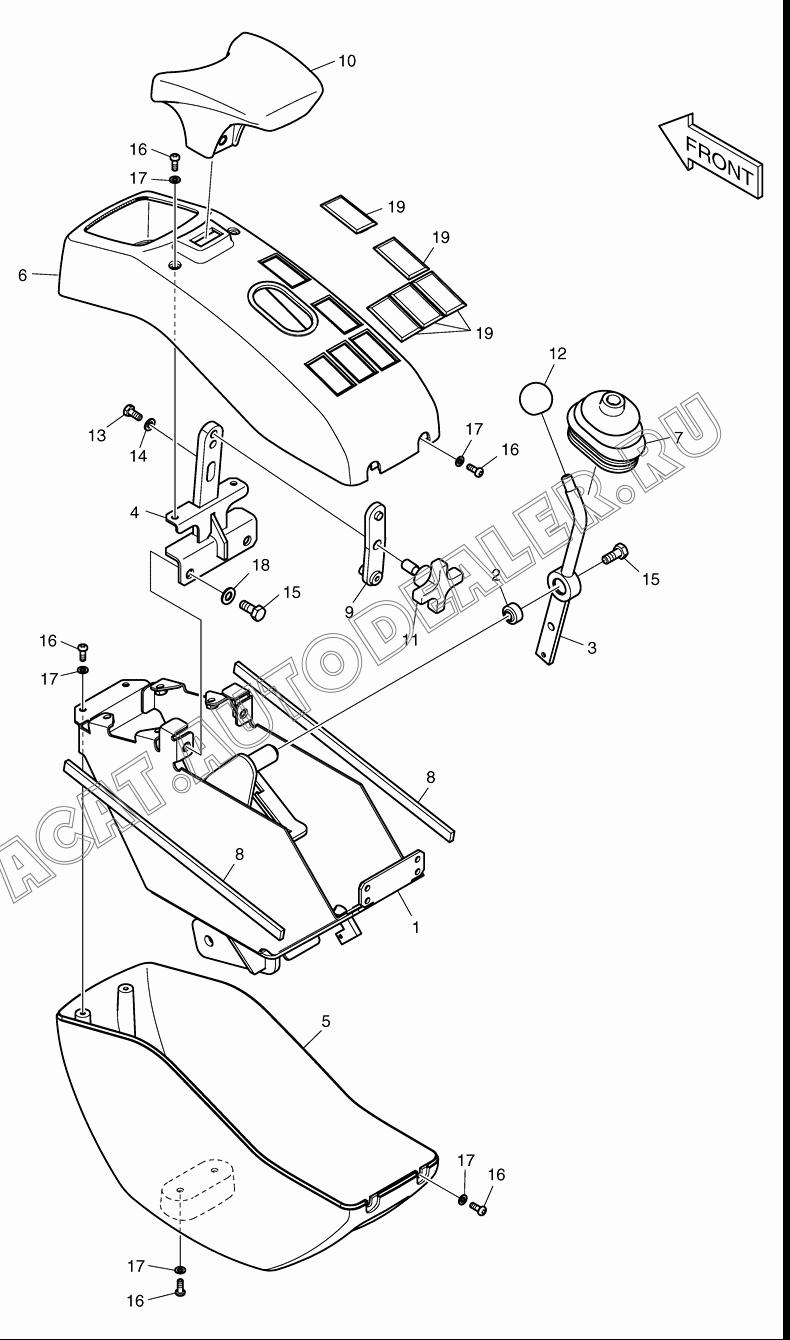 BRACKET K1022014 для Doosan 430 Plus