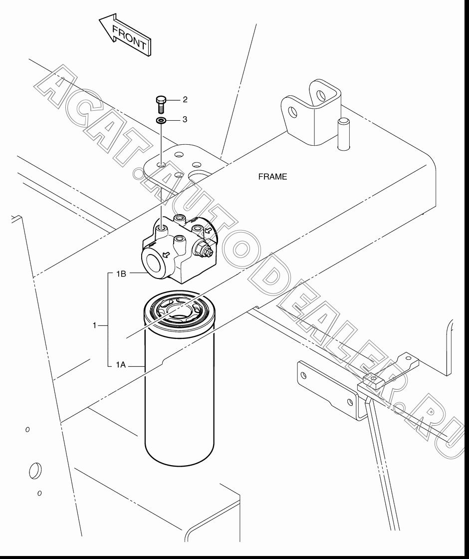 FILTER ASS'Y K1022787 для Doosan 430 Plus