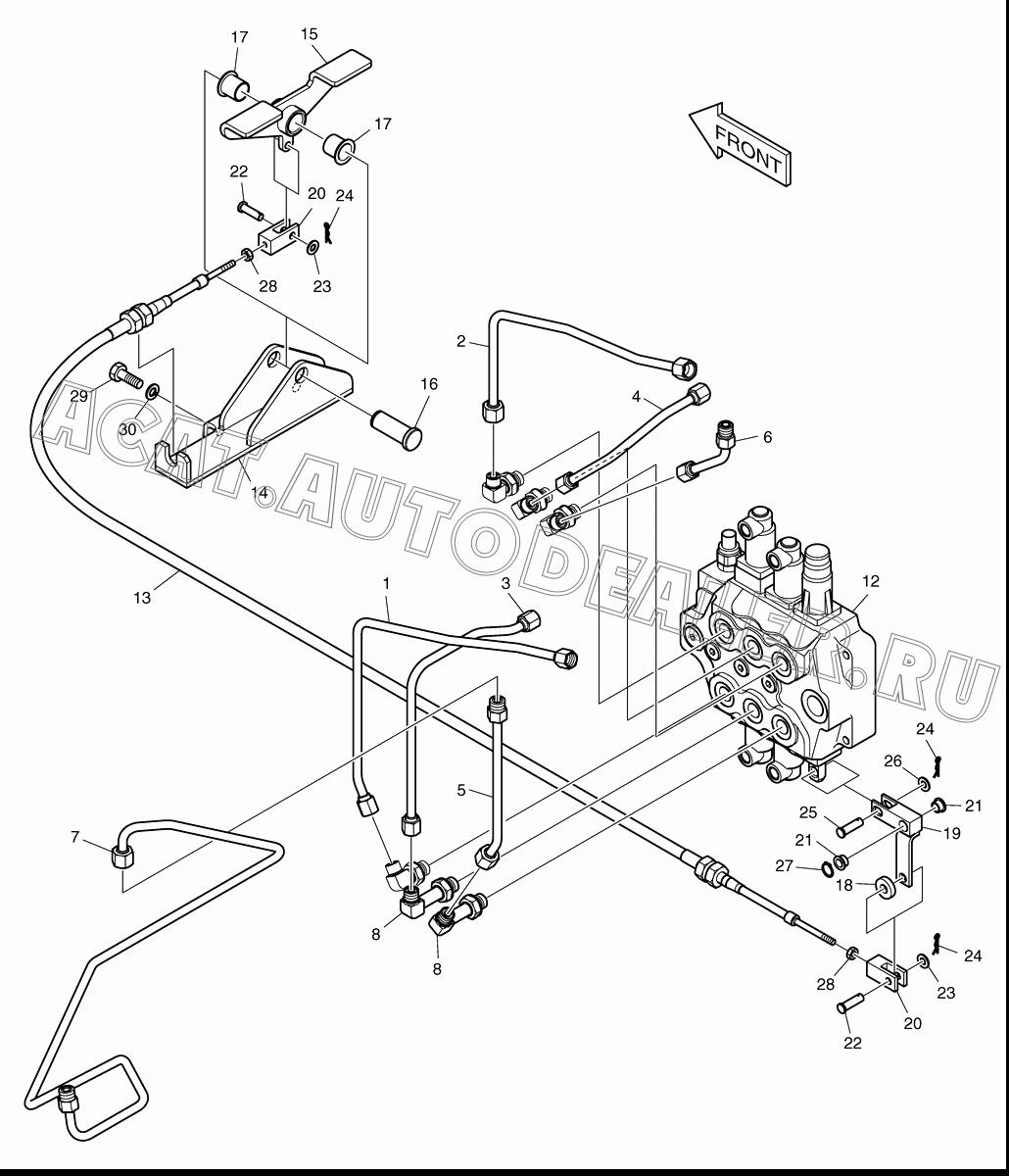 BOOM & BUCKET PIPING K1022184A для Doosan 430 Plus