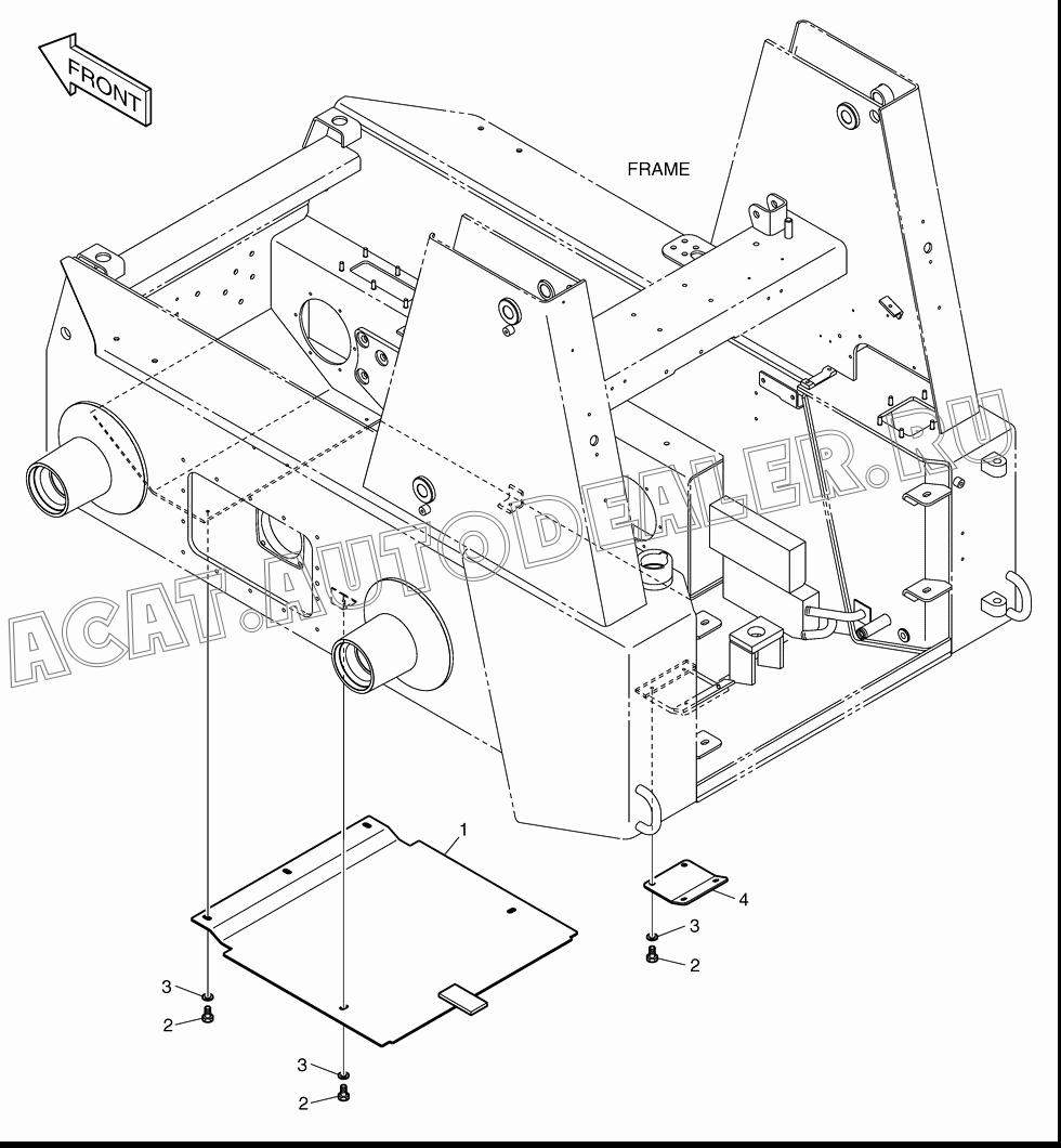 COVER K1020990 для Doosan 430 Plus