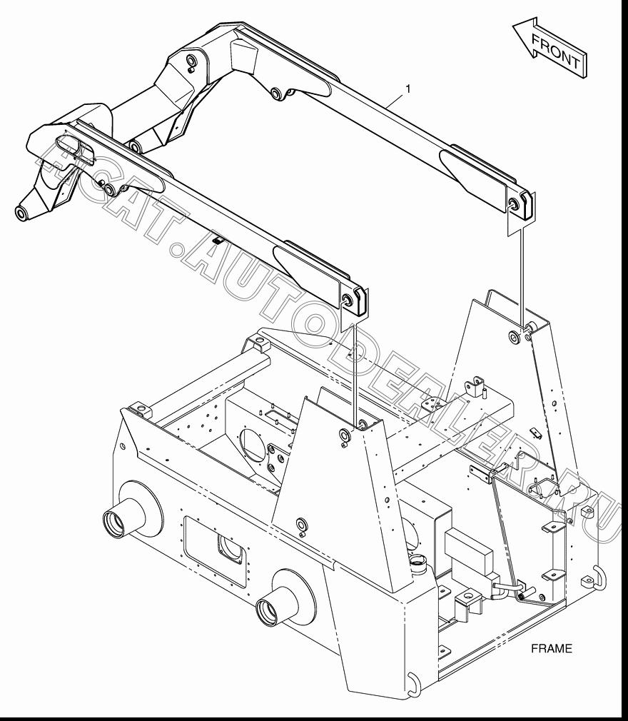 BOOM ASS'Y K1021777 для Doosan 430 Plus