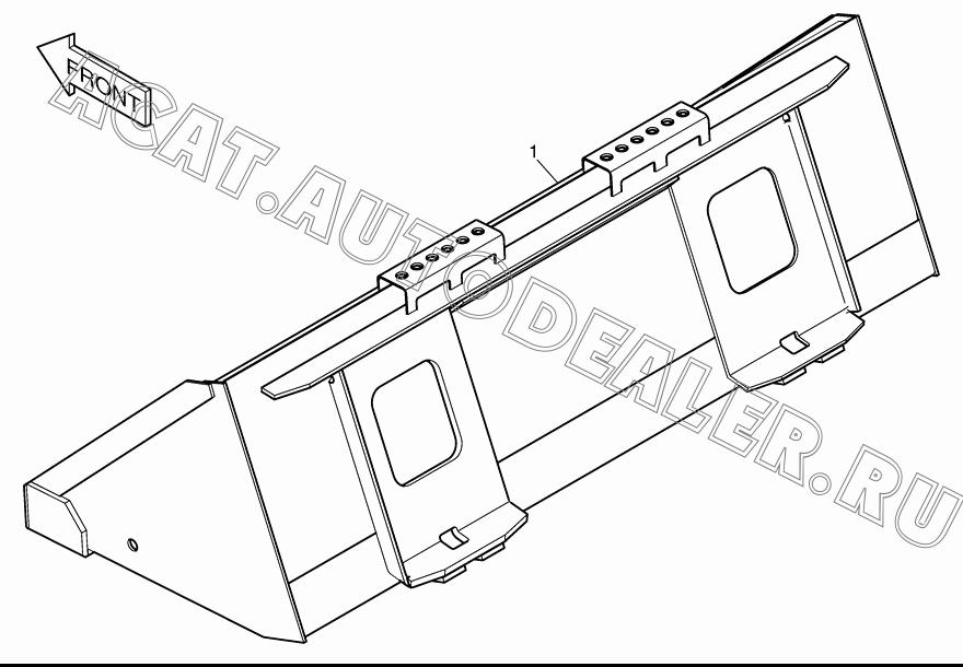 BUCKET ASS'Y K1023413 для Doosan 430 Plus