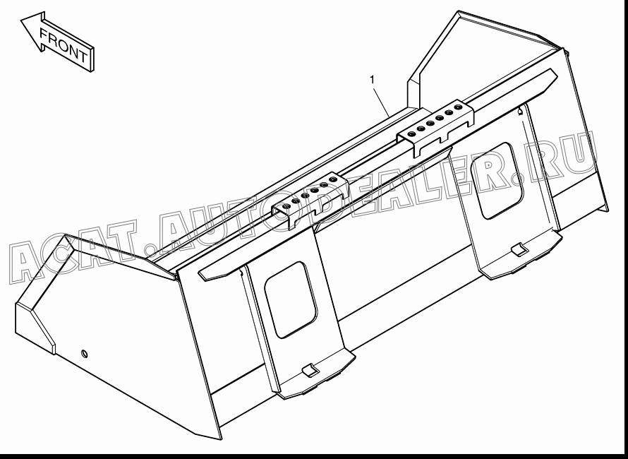 UTILITY BUCKET ASS'Y K1023418 для Doosan 430 Plus