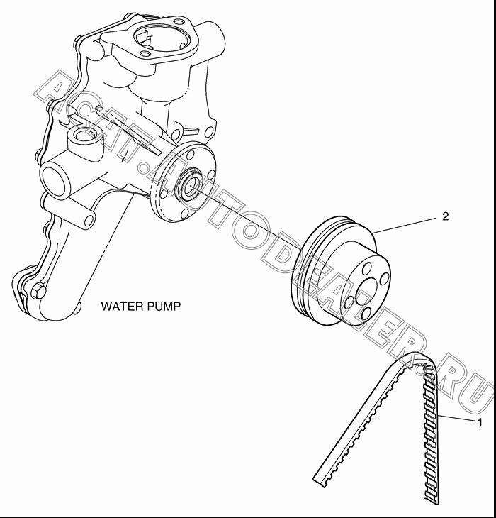 BELT K1022361 для Doosan 440 Plus