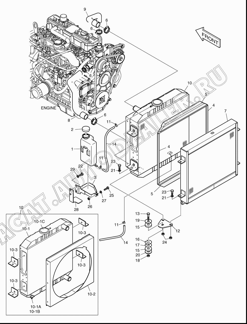 SPONGE K1019915 для Doosan 440 Plus