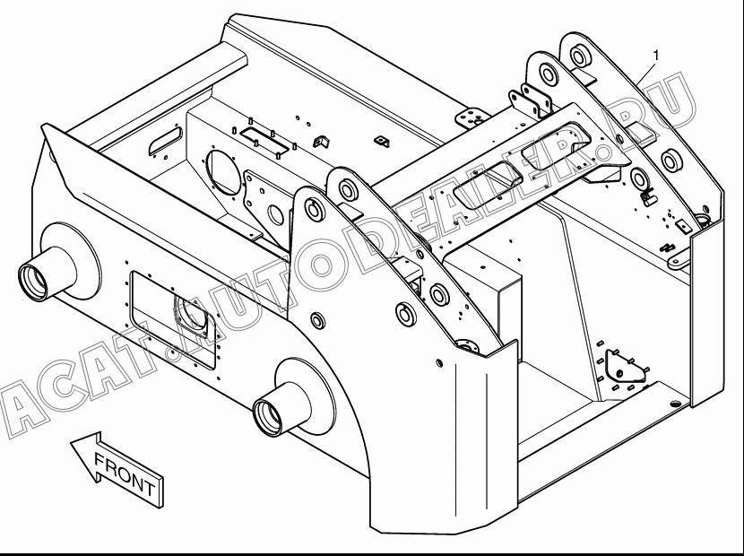 MAIN FRAME K1021292 для Doosan 440 Plus