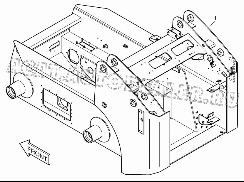 MAIN FRAME K1022154 для Doosan 440 Plus