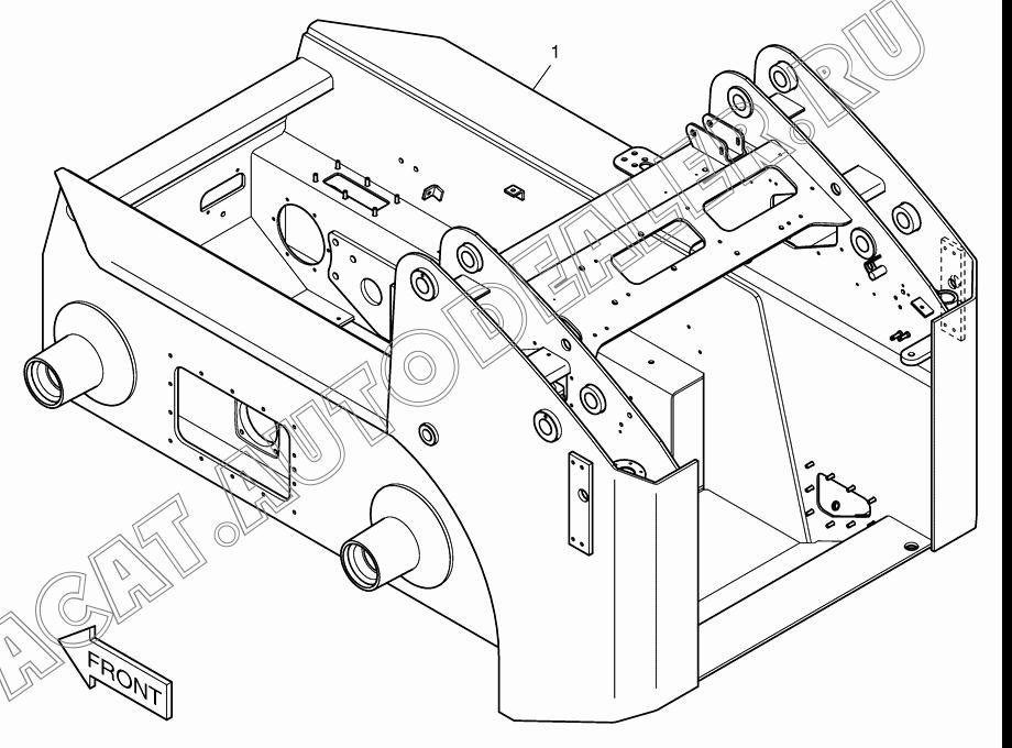 FRAME;MAIN K1022192 для Doosan 440 Plus