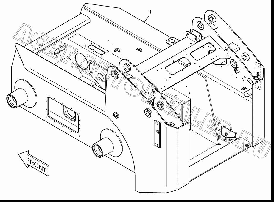 FRAME ASS'Y K1022210 для Doosan 440 Plus