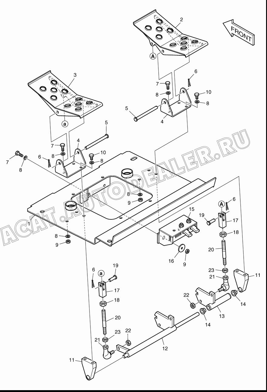 PLATE;FLOOR K1021720 для Doosan 440 Plus