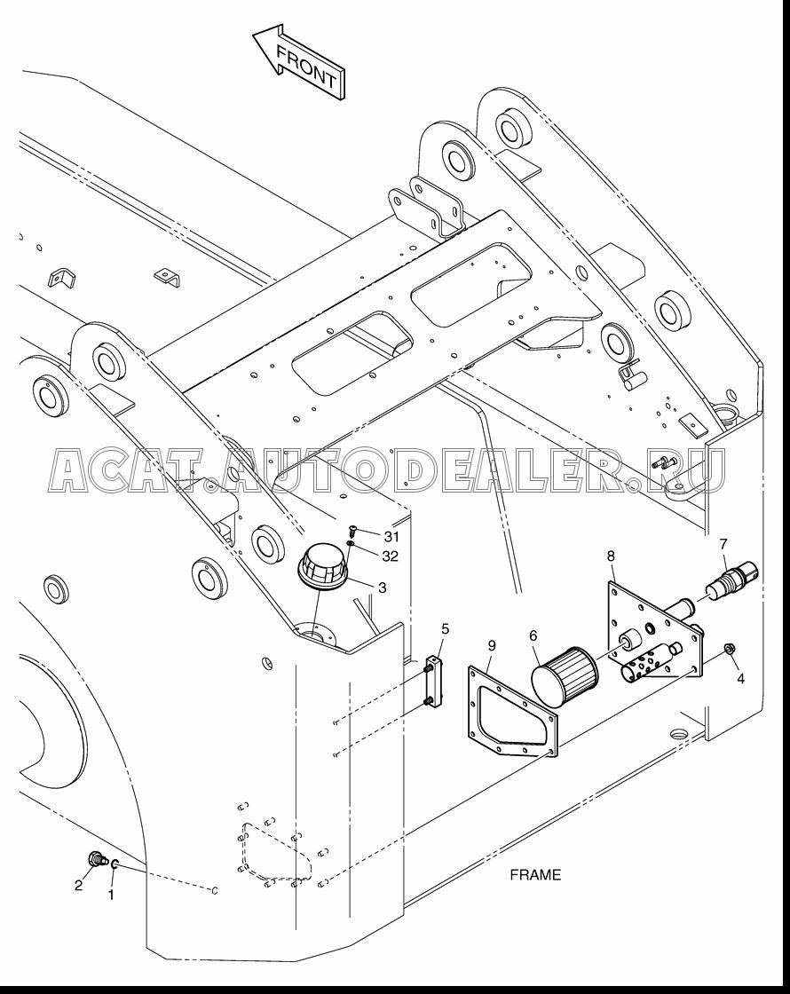 PLUG;MAGNETIC K1023098 для Doosan 440 Plus