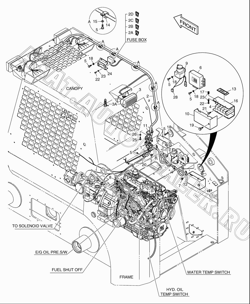 CLIP K1020100 для Doosan 440 Plus