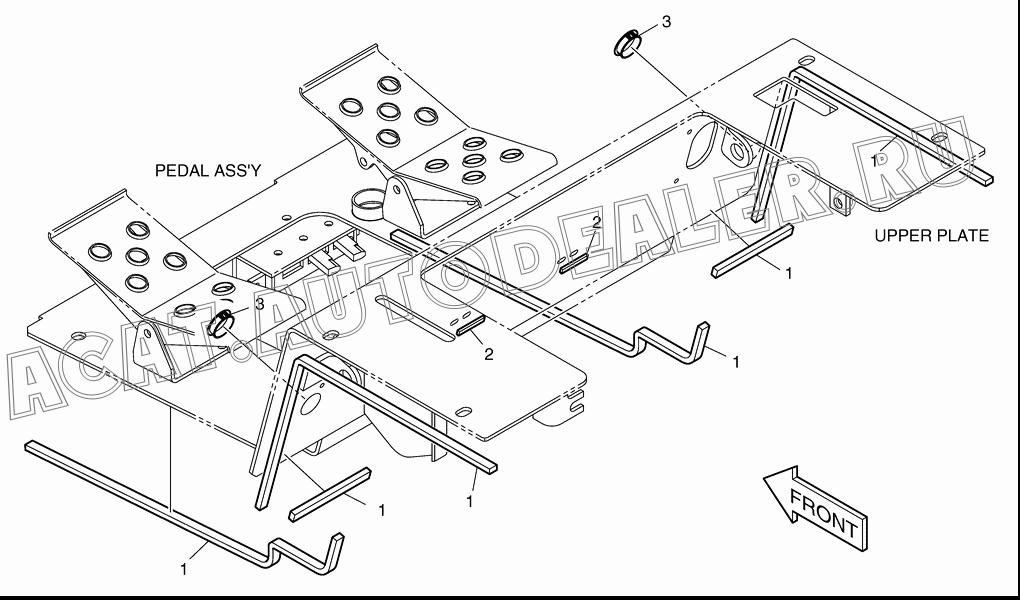 SEALING ASS'Y K1020942 для Doosan 440 Plus